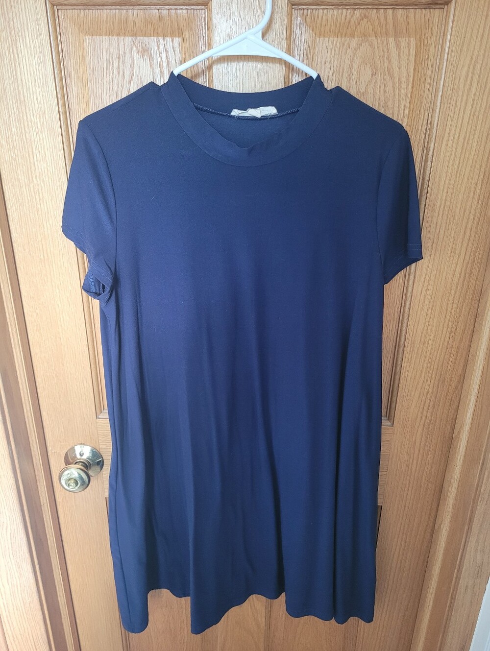 Dark Blue Tunic Dress XL